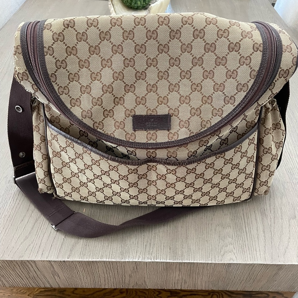 Authentic Gucci Diaper Bag